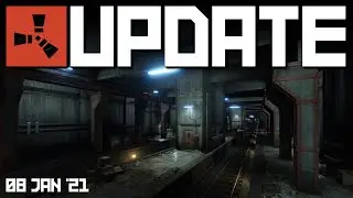 Twitch Drops, BP Wipe & Train Tunnels exclusive | Rust Update 8th January 2021