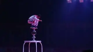 Circus show magician aerial dance girl  #viral #trending