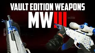 Weapon inspect of the MWIII Vault Edition Weapons