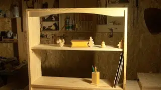 Полка для книг своими руками | DIY Bookshelf Shaker style
