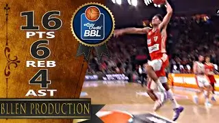 Ben Saraf - 16 Pts, 4 Ast, 1 Charges Drawn Highlights｜ratiopharm Ulm vs Wurzburg Baskets｜2025.06.12