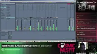 outrun synthwave music production 