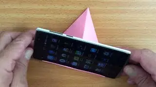 Подставка для телефона. Оригами