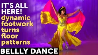 Star Dynamics: Belly Dance Turns, Traveling Steps - INSTANT WORLDWIDE VIDEO at WorldDanceNewYork.com