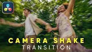 Clean Camera Shake Transition in Davinci Resolve