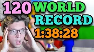 [OLD WR] Super Mario 64 120 Star Speedrun in 