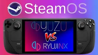 Yuzu VS Ryujinx Switch Emulation Showcase on the Steam Deck in 20 Games
