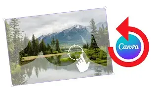 How to rotate photo in Canva Frame | Easy Canva tutorial