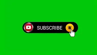 Green Screen Subscribe Button| ✅ Subscribe Button Green Screen No Copyright