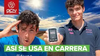 Cómo usar el Ciclocomputador durante una carrera