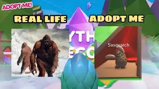 MYTHIC PETS IN REAL LIFE | ADOPT ME MYTHIC EGG