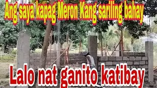 ang sarap magkaroon ng sariling bahay lalot na kapag ganito katibay