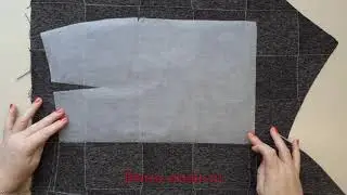 Крой юбки в клетку
