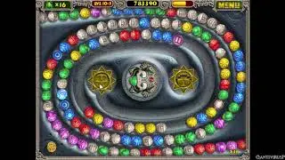 Прохождение игры Zuma Deluxe [HD720px60]