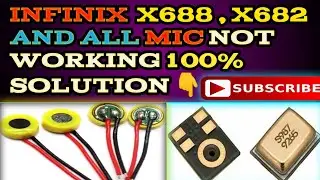 Infinix X688 Mic Not Working | Infinix hot 10 play mic solution | Infinix X688 Mic What Ways
