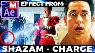 Shazam - Trailer - Phone Charge Effect - Your Phone's Charged - After Effects Tutorial by MJake