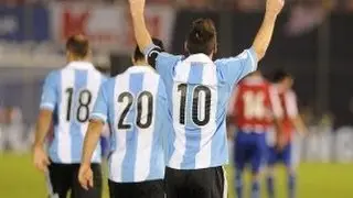 Paraguay vs Argentina (2-5) All Goals & Highlights 10/09/2013