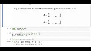 Using Python to find Nash equilibria of Extensive Form Games using Nashpy