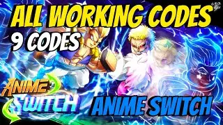 (CODE) Anime Switch All WORKING CODES Enter Now! | ANIME SWITCH |#roblox #animeswitch