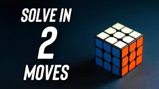 How to Solve a Rubik’s Cube in 2 Moves | Simple Method | Easy Trick Tutorial