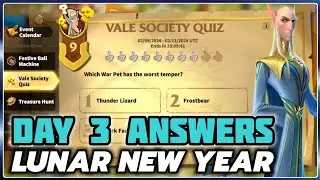 call of dragons - Vale Society quiz day 3 Lunar New Year 2024