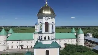 Свято-Троицкий мужской монастырь, Межиричи, Острог, Phantom 3 Advanced