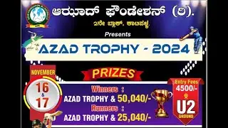 AZAD TROPHY 2024 || AZAD FOUNDATION KATIPALLA || MANGLORE POOL DAY 1