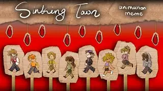 Sinking town animation meme || Trivia Murder Party (FLASH WARNING)