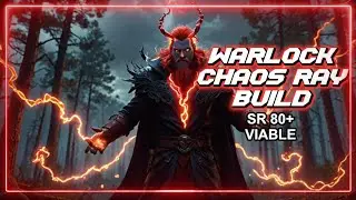 Grim Dawn : Warlock Aether Ray Build (Black Flame set) SR80+