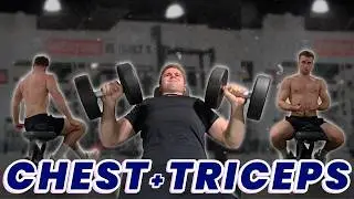 (Soft Spoken) ASMR Gym Workout | Chest & Triceps
