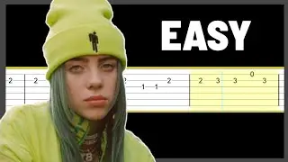 Billie Eilish - What Was I Made For (Guitar Tabs Tutorial)