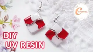 UV レジン | DIY UV Resin Craft & Accessories |No mold Make your own Bezel Frame | Step By Step Tutorial