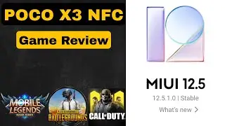 MIUI 12.5 Game Review [POCO X3 NFC] (Tagalog Version)