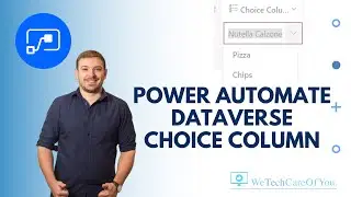 Power Automate - Get Value of Dataverse Choice Column