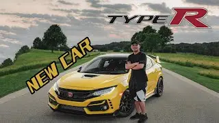NEW CAR DELIVERY! HONDA CIVIC TYPE R LIMITED EDITION!