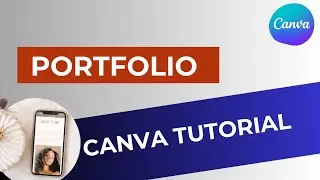 How to create a Website using Canva ( Portfolio Canva Tutorial)