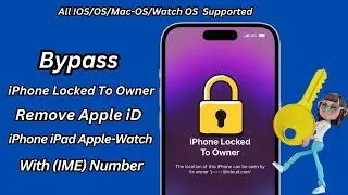 Bypass iPhone Locked To Owner Remove iCloud Activation From iPhone 4/5/6/7/8/X/11/12/13/14/15 Series