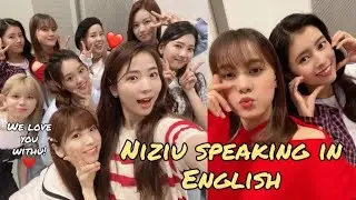 NiziU Speaking in English Compilation #2