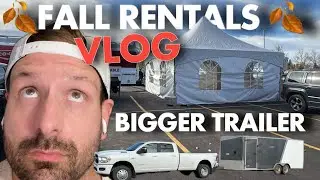 🚛 New Trailer Reveal & Fall Rental Trends | Party Rental Business Tips for 2024 🎉