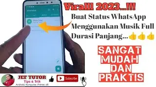 How to Create Long Music Status on WhatsApp @jeftutor3845