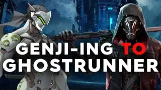 Genji Parkour God (not really) Plays Ghostrunner