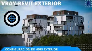 VRAY-REVIT CONFIGURACION DE HDRI EXTERIOR