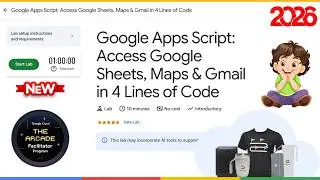 Google Apps Script: Access Google Sheets, Maps & Gmail in 4 Lines of Code | GSP235