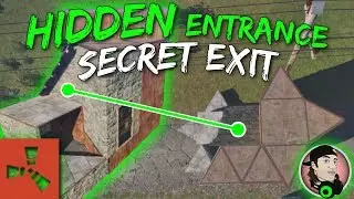 RUST | The PRIVILEGE BASE (IMPOSSIBLE to GO DEEP/ SECRET Entrance/ compact/ solo base/ building 3.0)