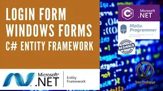 Create a login form in  Windows Forms Application (C#.NET) Using Entity Framework