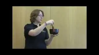 The science behind a singing bowl