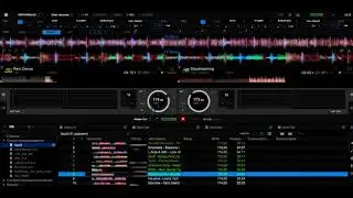 Liquid funk dnb mix with rekordbox screen