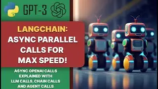 Langchain Async explained. Make multiple OpenAI  chatgpt API calls at the same time.