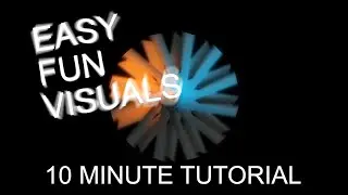 Davinci Resolve/Fusion - create fun abstract visuals easily (10 minute tutorial!)