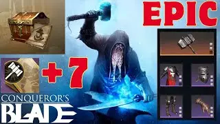Maul Epic Shematic Upgrade / Maul Purple Shematic / Balyoz Epik Set/ Conqueror's Blade İtem Craft